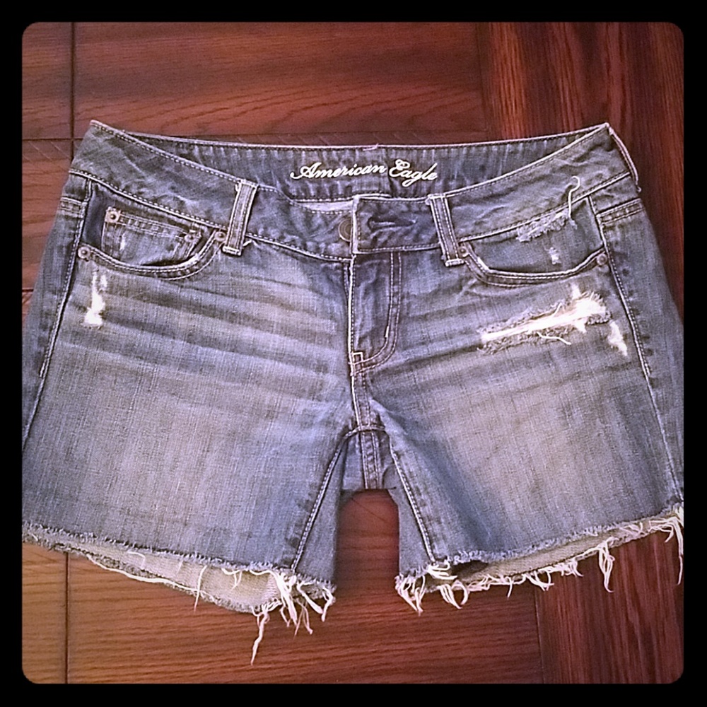 American Eagle jean cutoff shorts
